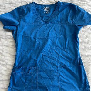 Royal Blue Scrub Set